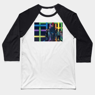 Kaleidoscope Baseball T-Shirt